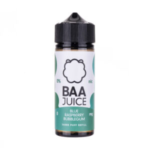Blue Raspberry Bubblegum 100ml Shortfill by Baa Juice
