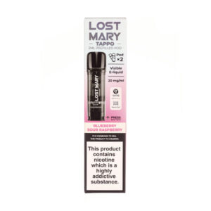 Blueberry Sour Raspberry Tappo Prefilled Pods by Lost Mary