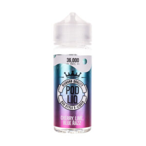 Cherry Lime Blue Raspberry 120ml (50/50) Shortfill by Pod Liq