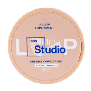 Creamy Cappuccino Strong Nicotine Pouches by Loop