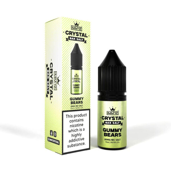 IMMYZ Crystal Bar Salt 10ml Nic Salt E-Liquid (Pack of 10) - Image 5