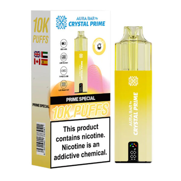 Crystal Prime Aura Bar 10K Prefilled Vape - Image 18
