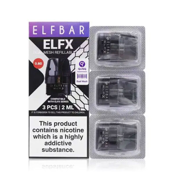 Elf Bar ELFX Replacement Pods (Pack of 3) - Image 3