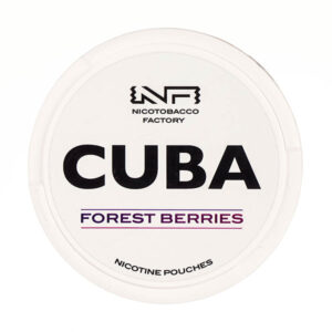 Forest Berries Nicotine Pouches by Cuba White