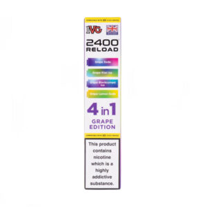 Grape Edition IVG 2400 Reload Replacement Pods - 4 Pack