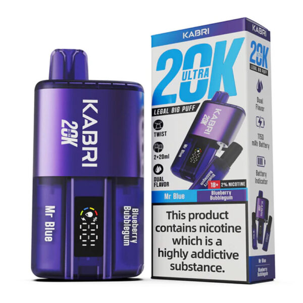 Kabri Ultra 20k Puffs Prefilled Vape - Image 3