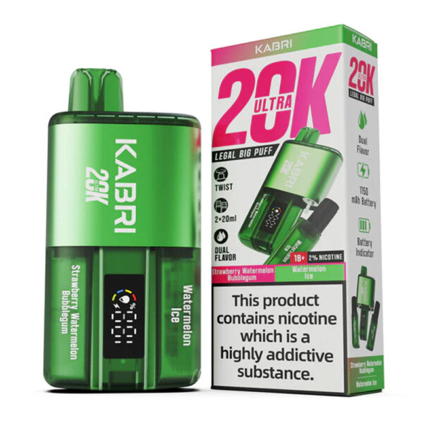 Kabri Ultra 20k Puffs Prefilled Vape - Image 10