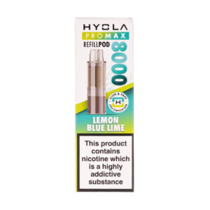 Lemon Blue Lime Pro Max 8000 Prefilled Pod + Refill by Hyola