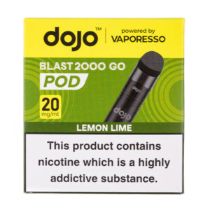 Lemon Lime Dojo Blast 2000 Go Prefilled Pod + Refill by Vaporesso