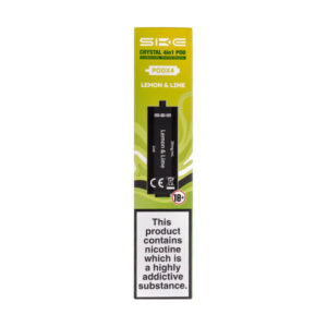 Lemon & Lime Crystal 4 in 1 Prefilled Pods by SKE