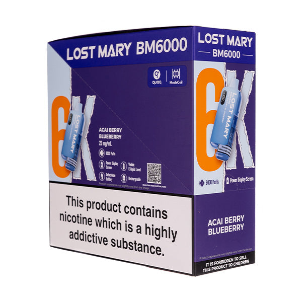 Lost Mary BM6000 Disposable Vape [Pack of 5] - Image 2