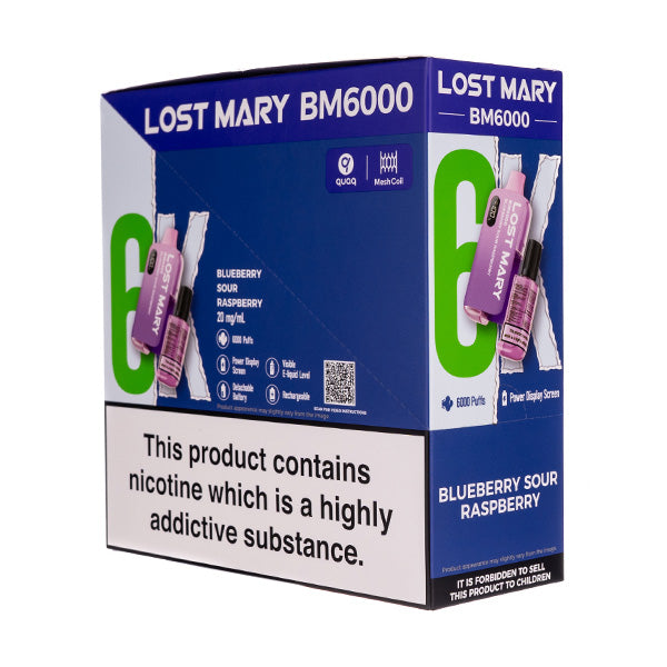 Lost Mary BM6000 Disposable Vape [Pack of 5] - Image 5