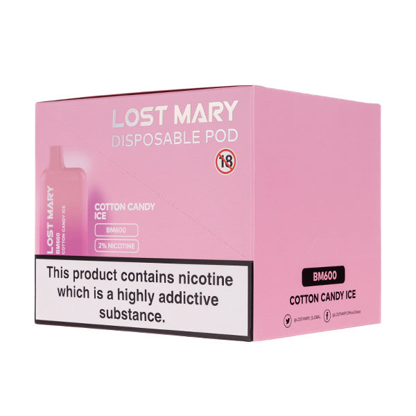 Lost Mary BM600 Disposable Vape [Pack of 10] - Image 12