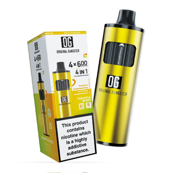 Original Gangster OG 2400 4-in-1 Prefilled Vape - Image 11