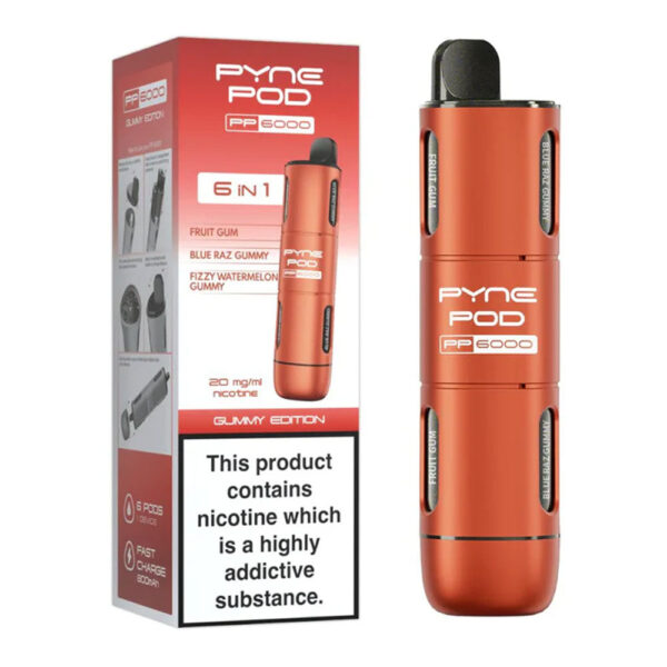 PYNE POD PP6000 6 in 1 Prefilled Vape Kit - Image 7