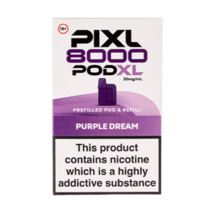 Purple Dream 8000 Prefilled Pod + Refill by Pixl