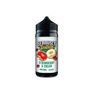 Doozy Vape Seriously Donuts Strawberry & Cream 100ml Shortfill E Liquid