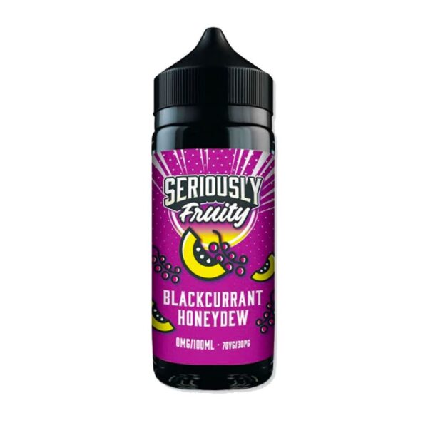 Seriously Fruity Blackcurrant Honeydew 100ml Shortfill E Liquid By Doozy Vape