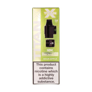 Sour Apple Titan X Refill Pack by Titan