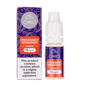 Strawberry Sensation E-Liquid by Cirro