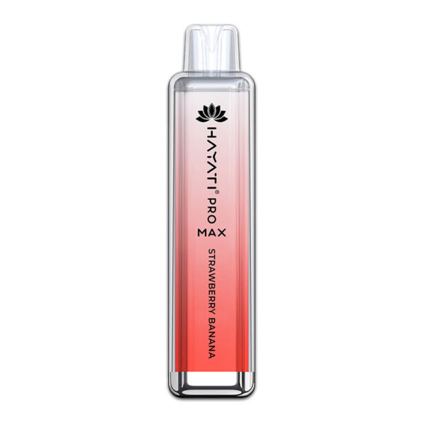 Strawberry Banana Crystal Pro Max 4000 Prefilled Vape (0mg)
