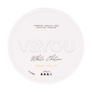 Mango Freeze White Edition Nicotine Pouches by V&YOU