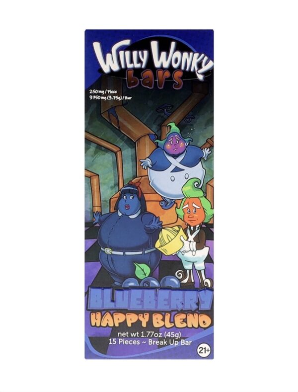Blueberry Willy Wonky Happy Blend Bars